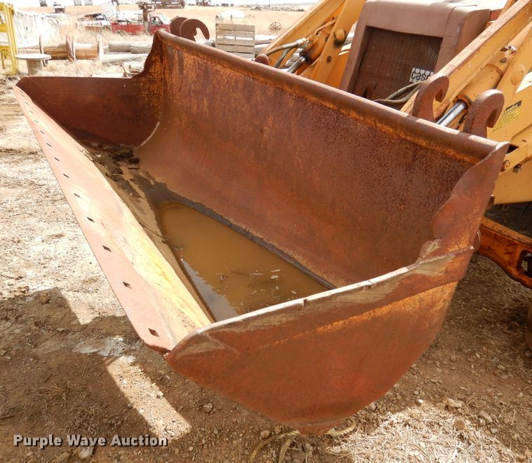 image for item DJ2860 1991 Case 580K Construction King  backhoe