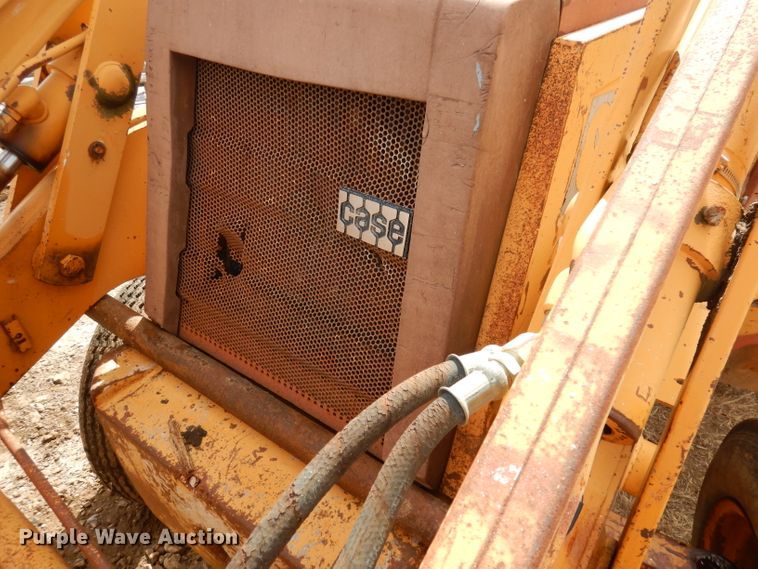 image for item DJ2860 1991 Case 580K Construction King  backhoe