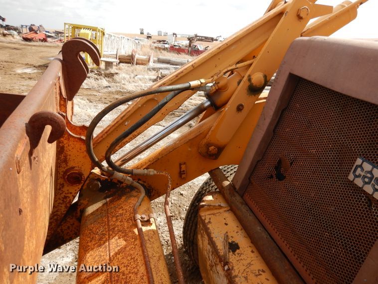 image for item DJ2860 1991 Case 580K Construction King  backhoe