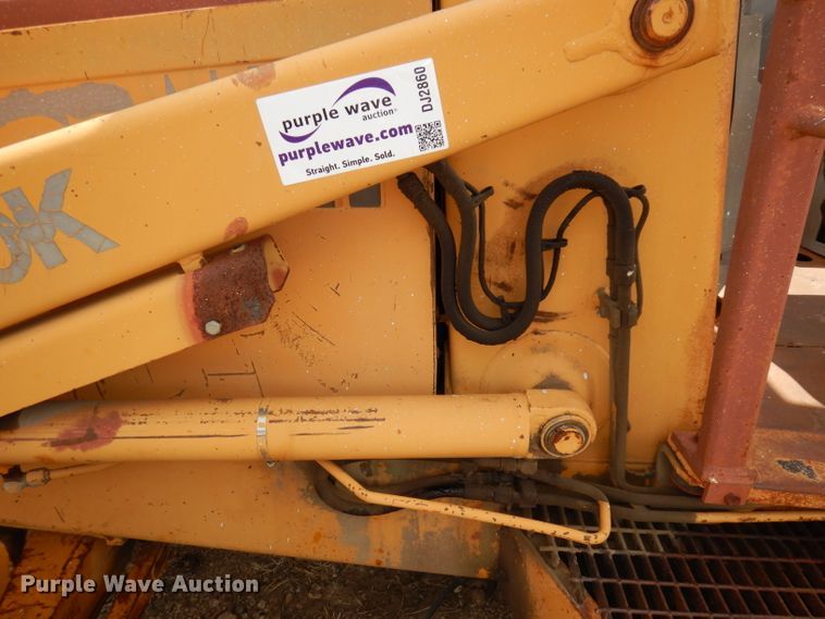 image for item DJ2860 1991 Case 580K Construction King  backhoe