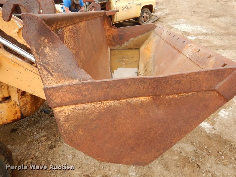 image for item DJ2860 1991 Case 580K Construction King  backhoe