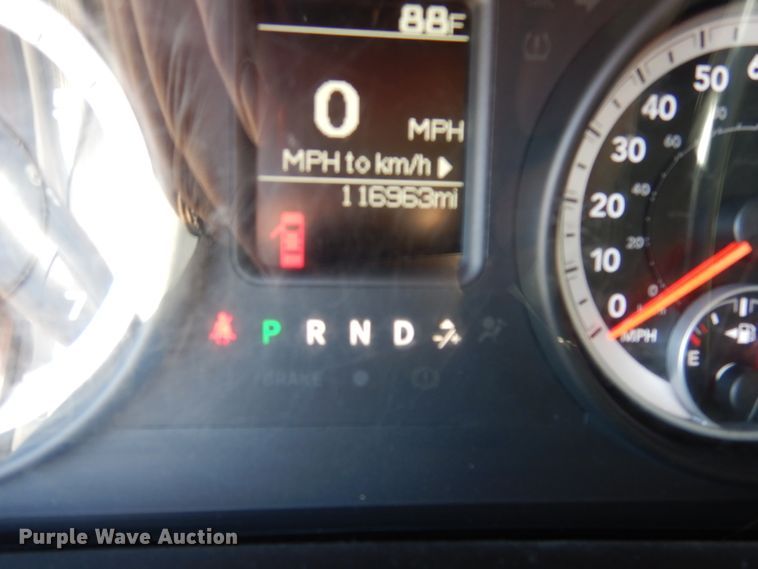 image for item DJ2884 2013 Dodge Ram 1500  Crew Cab pickup truck