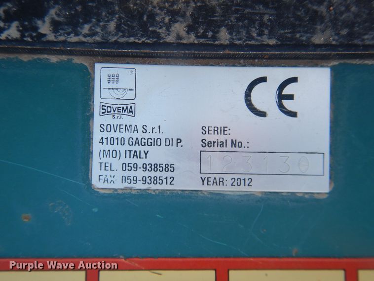 image for item DJ4994 2012 Sovema  finish mower