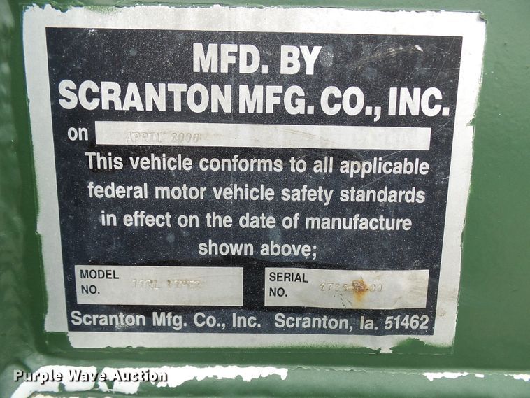 image for item DL0902 2000 Sterling L7500  refuse truck