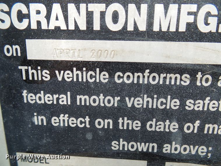 image for item DL0902 2000 Sterling L7500  refuse truck