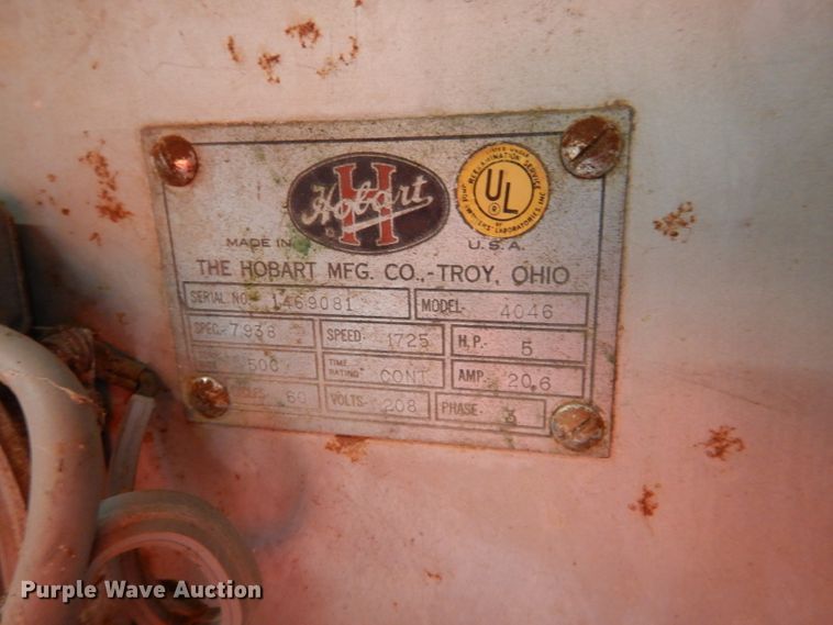 image for item DL2224 Hobart 4046  meat grinder