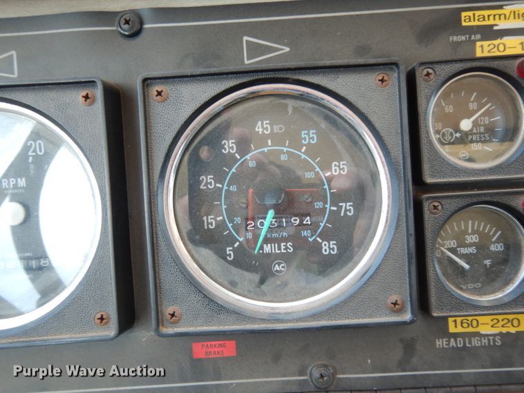 image for item DM2825 1985 Pierce  ladder fire truck