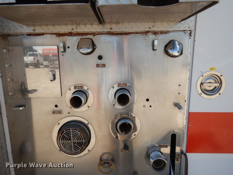 image for item DM2825 1985 Pierce  ladder fire truck