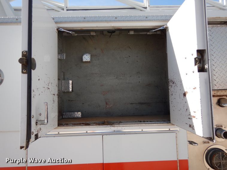 image for item DM2825 1985 Pierce  ladder fire truck