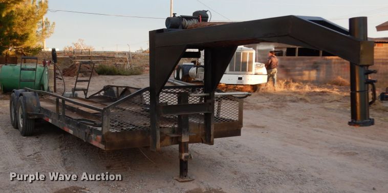 image for item DM2839 2011 Shopbuilt equipment trailer