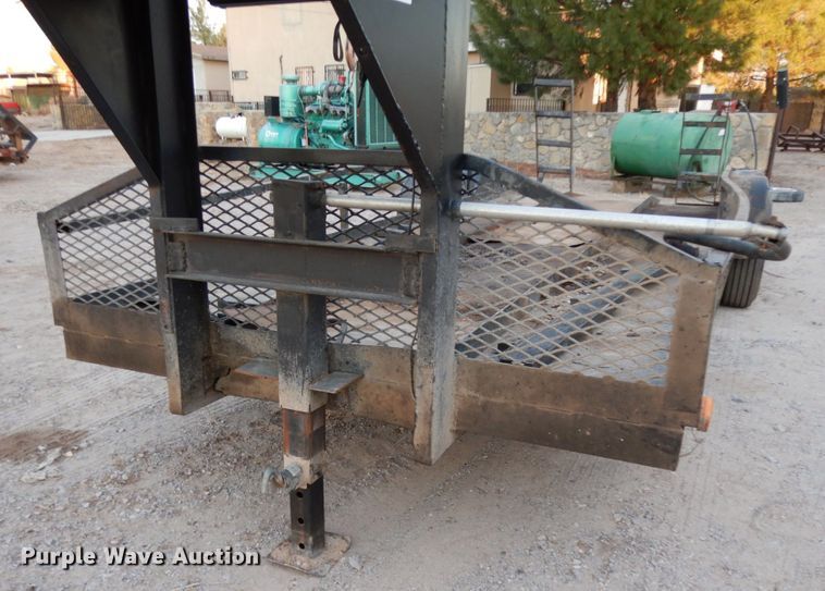 image for item DM2839 2011 Shopbuilt equipment trailer