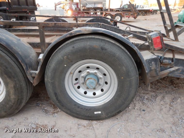 image for item DM2839 2011 Shopbuilt equipment trailer