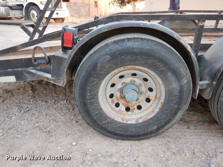 image for item DM2839 2011 Shopbuilt equipment trailer