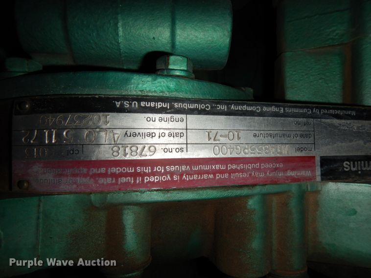 image for item DM2840 Onan 230.0 DFM-4R/11166E  generator