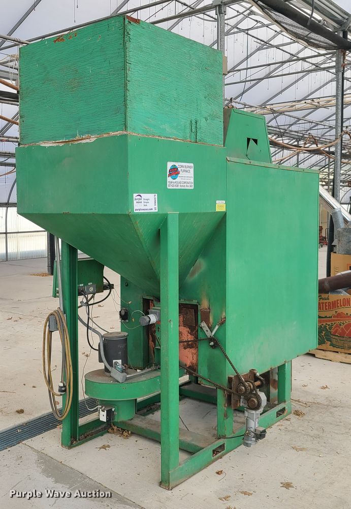 Corn burning furnace in Belton, MO Item DN6079 sold Purple Wave