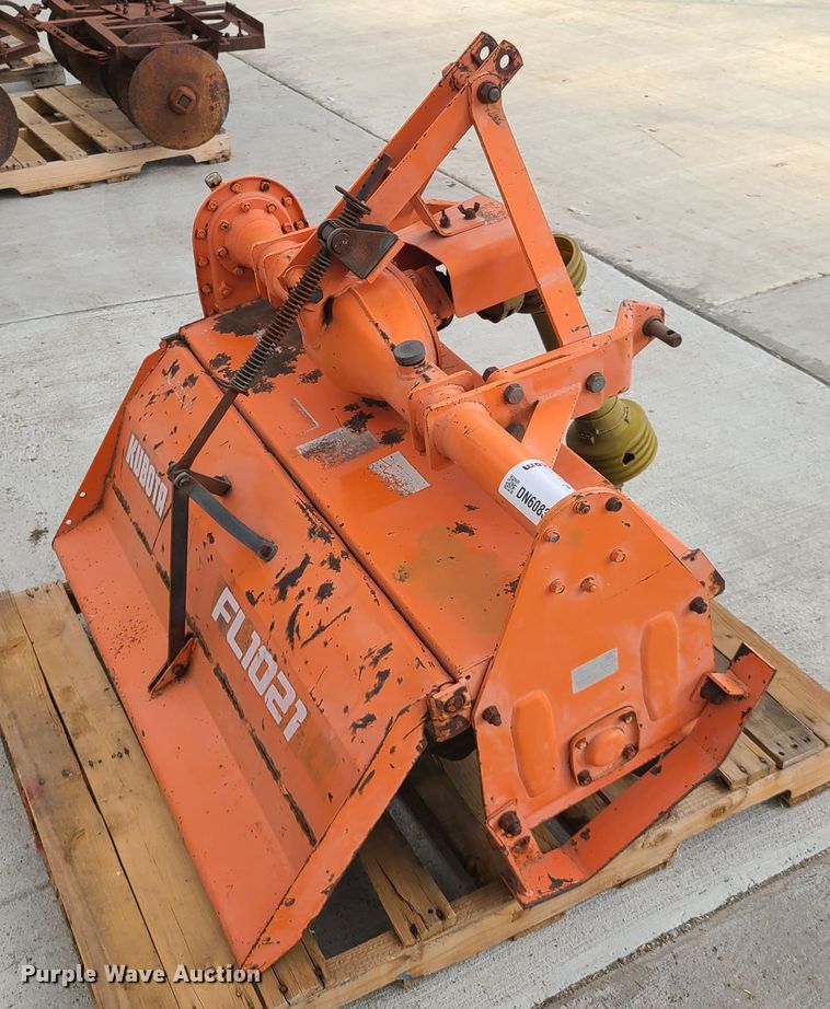 image for item DN6083 Kubota FL1021 tiller