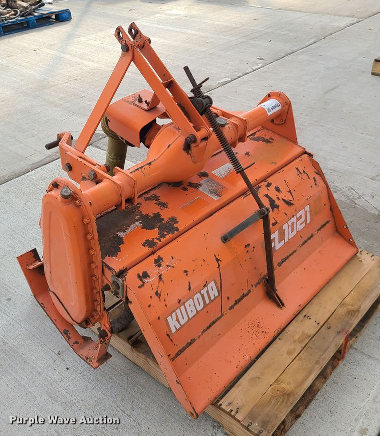 image for item DN6083 Kubota FL1021 tiller