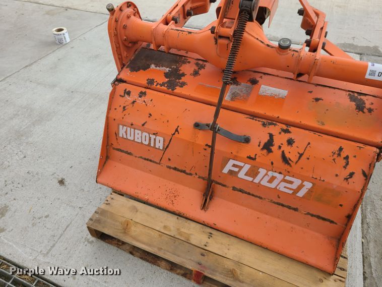 image for item DN6083 Kubota FL1021 tiller