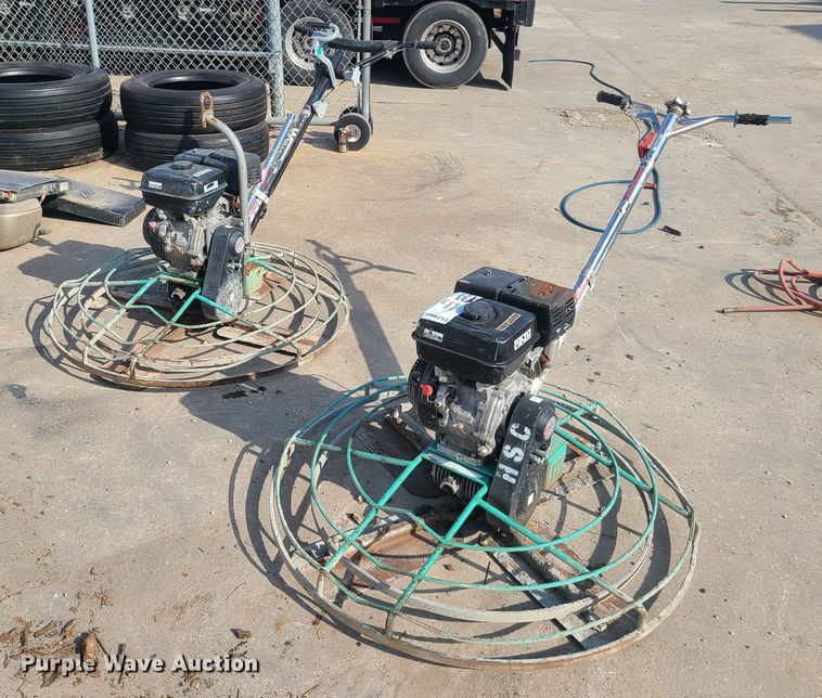 (2) Whiteman power trowels in Grain Valley, MO Item DN6212 sold