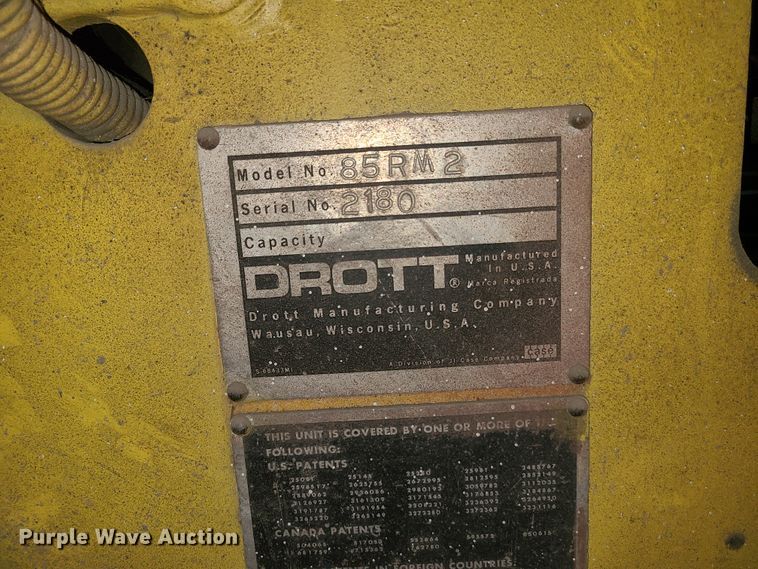 image for item DN6214 1977 Drott 85RM2  crane