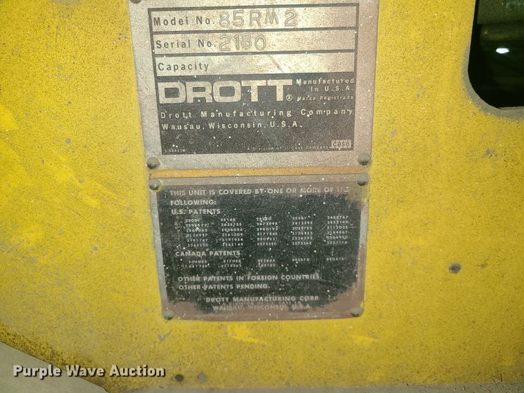 image for item DN6214 1977 Drott 85RM2  crane