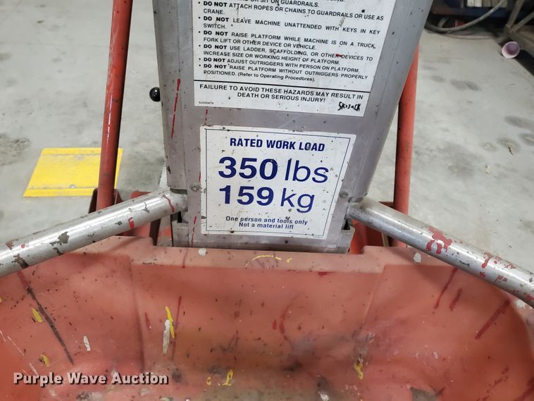 image for item EY9668 1997 Skyjack SP30  vertical lift