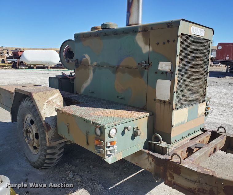image for item EY9669 1970 Davey 9M250RPV  air compressor