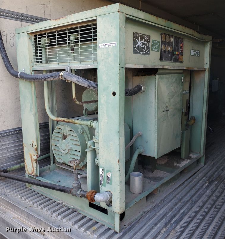 image for item EY9671 Sullair 16BS-75H  air compressor