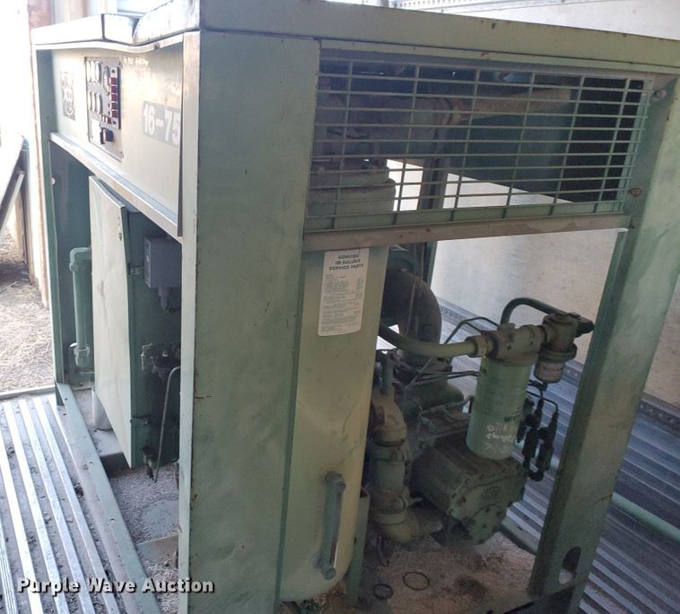 image for item EY9671 Sullair 16BS-75H  air compressor