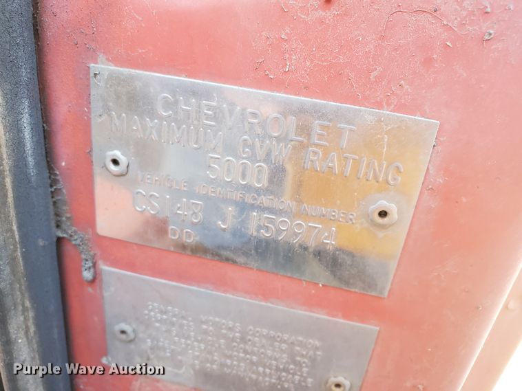 image for item EY9682 1968 Chevrolet C10  pickup truck