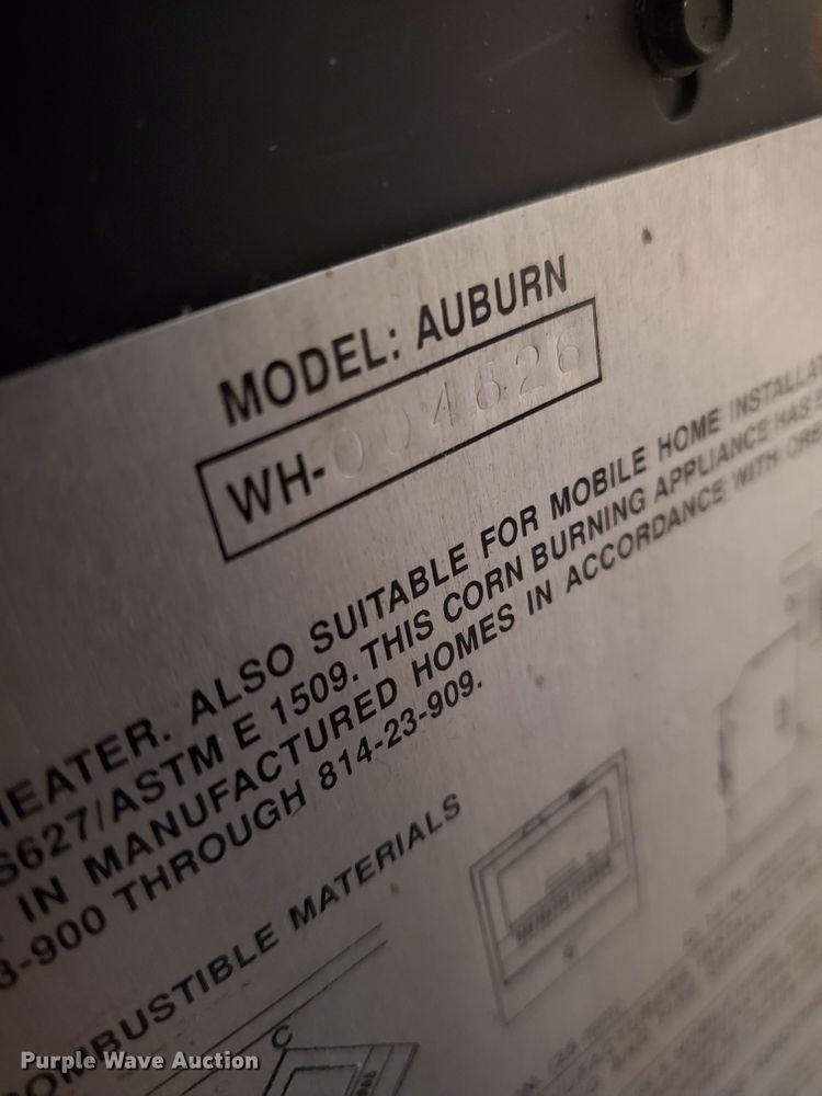 image for item EY9685 2005 St. Croix Auburn  corn stove