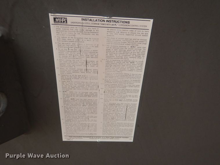 image for item FA9489 Steel fuel tank