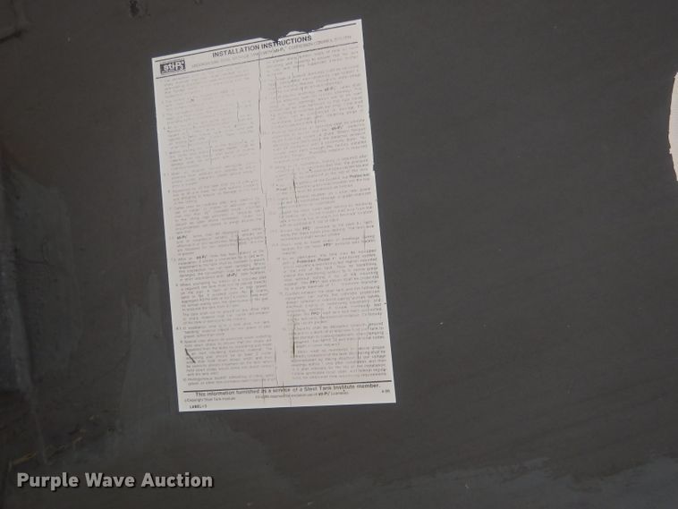 image for item FA9490 Steel fuel tank