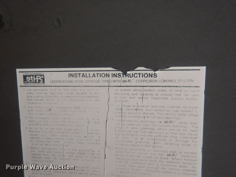 image for item FA9490 Steel fuel tank