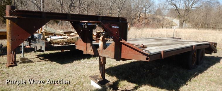 image for item GG9469 Shopbuilt equipment trailer