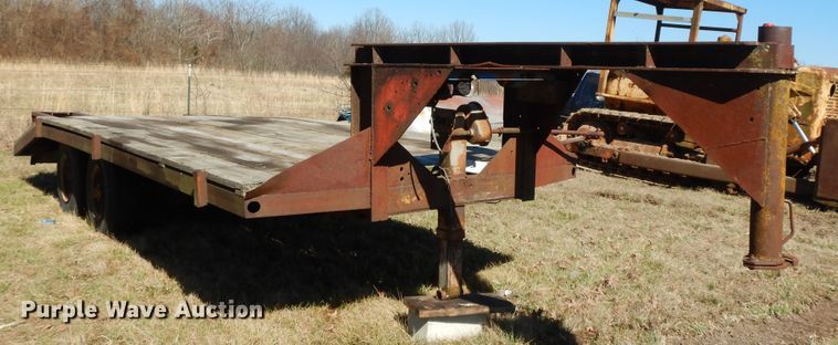 image for item GG9469 Shopbuilt equipment trailer