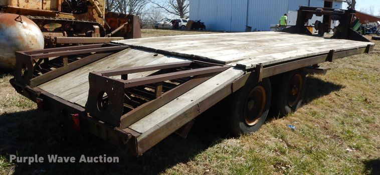 image for item GG9469 Shopbuilt equipment trailer