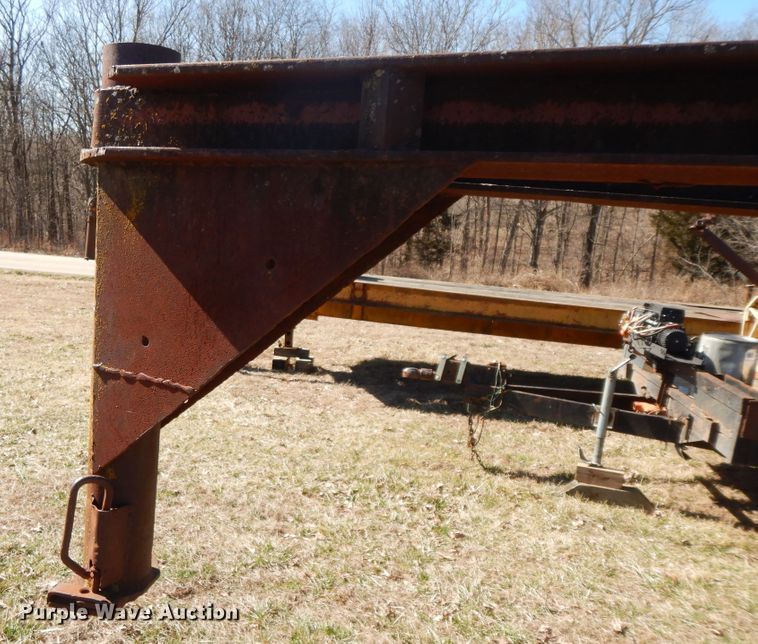 image for item GG9469 Shopbuilt equipment trailer