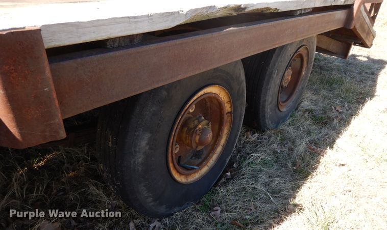 image for item GG9469 Shopbuilt equipment trailer