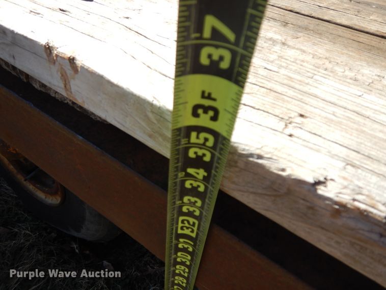 image for item GG9469 Shopbuilt equipment trailer