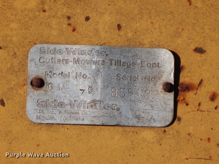 image for item GG9470 Side Winder rotary mower