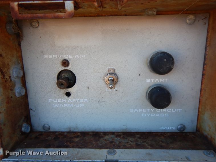 image for item GG9471 Ingersoll Rand 100  air compressor