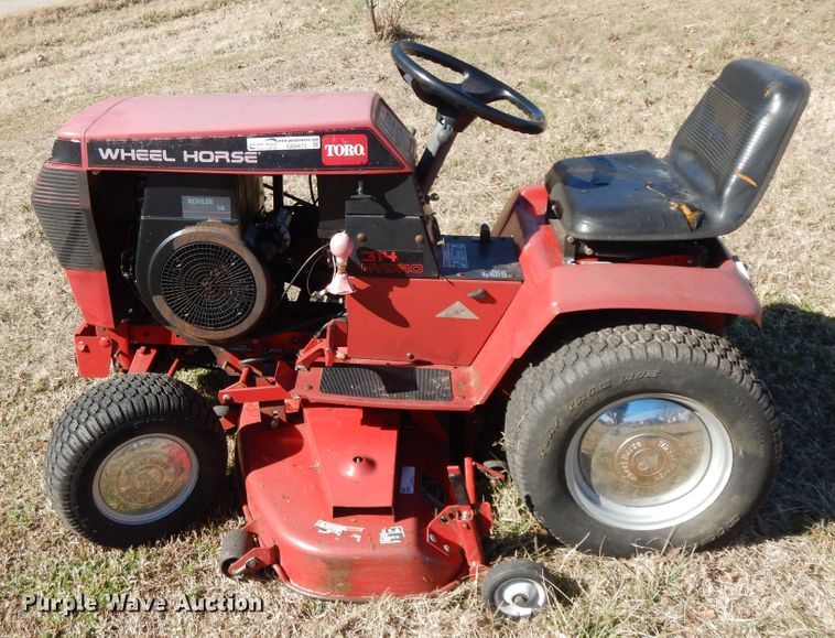 image for item GG9473 Toro 314 Hydro  lawn mower