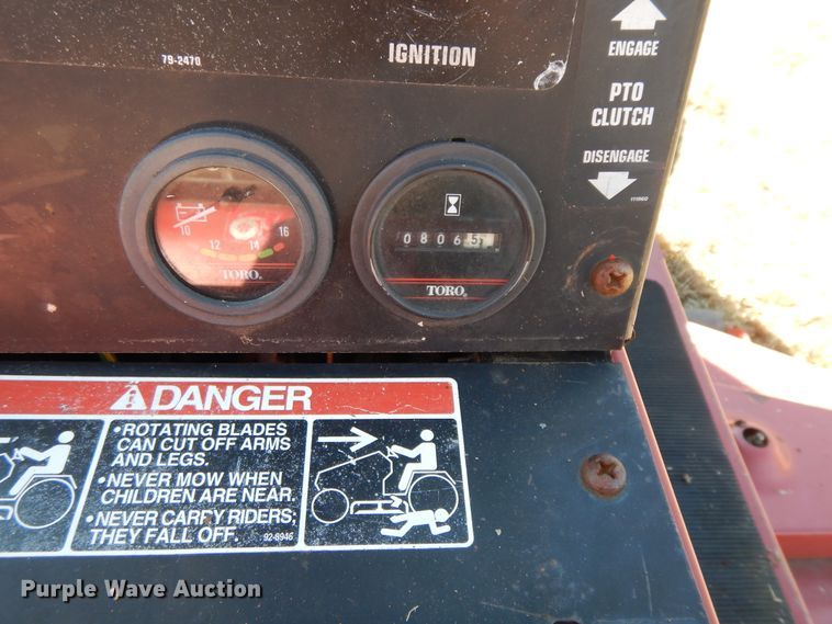 image for item GG9473 Toro 314 Hydro  lawn mower