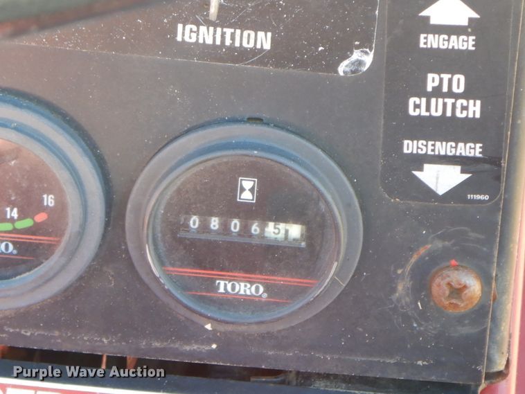 image for item GG9473 Toro 314 Hydro  lawn mower