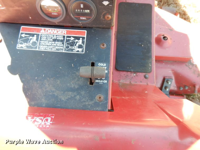 image for item GG9473 Toro 314 Hydro  lawn mower