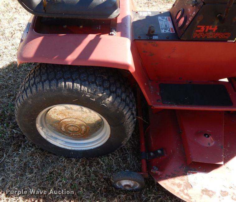 image for item GG9473 Toro 314 Hydro  lawn mower