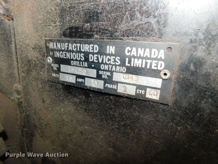 image for item GQ9955 Winona Van Norman BG 1515  exhaust manifold sander