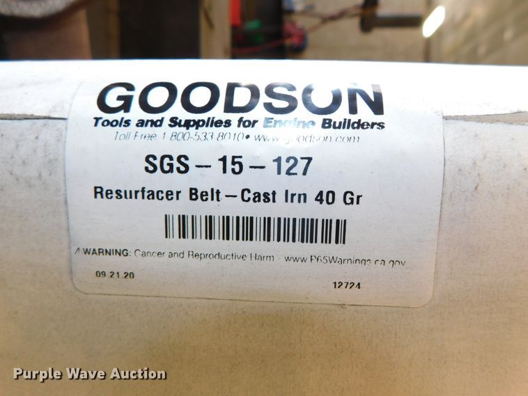 image for item GQ9955 Winona Van Norman BG 1515  exhaust manifold sander