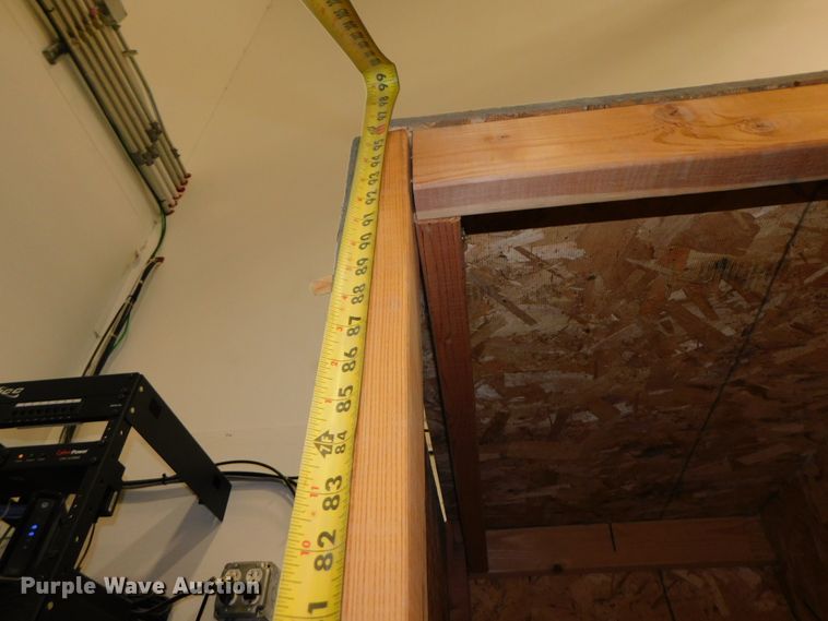 image for item GQ9963 (7) shop built wood storage bins